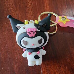 Kuromi Bagcharm Keychain NWT